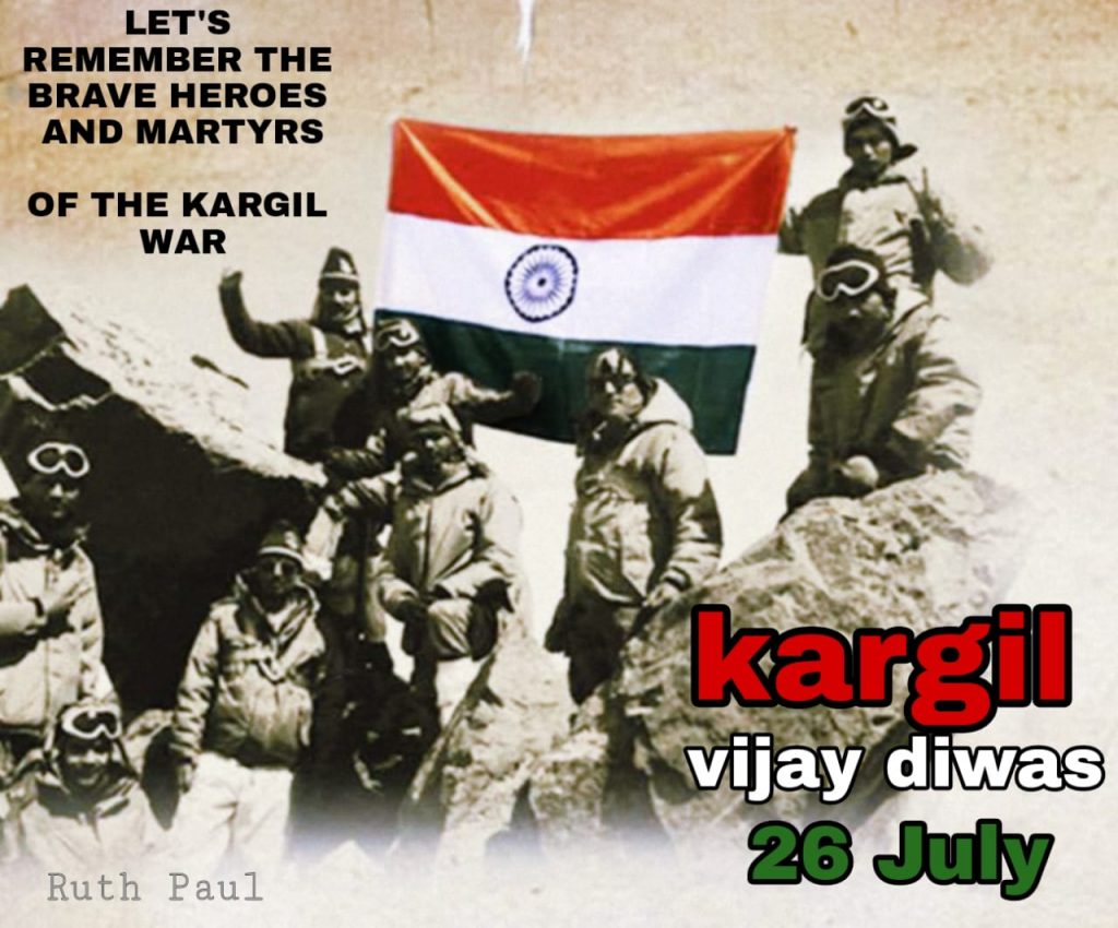 Kargil Vijay Diwas Poster India Ncc