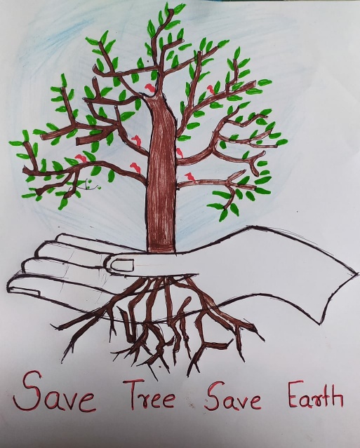 Save tree save earth – India NCC