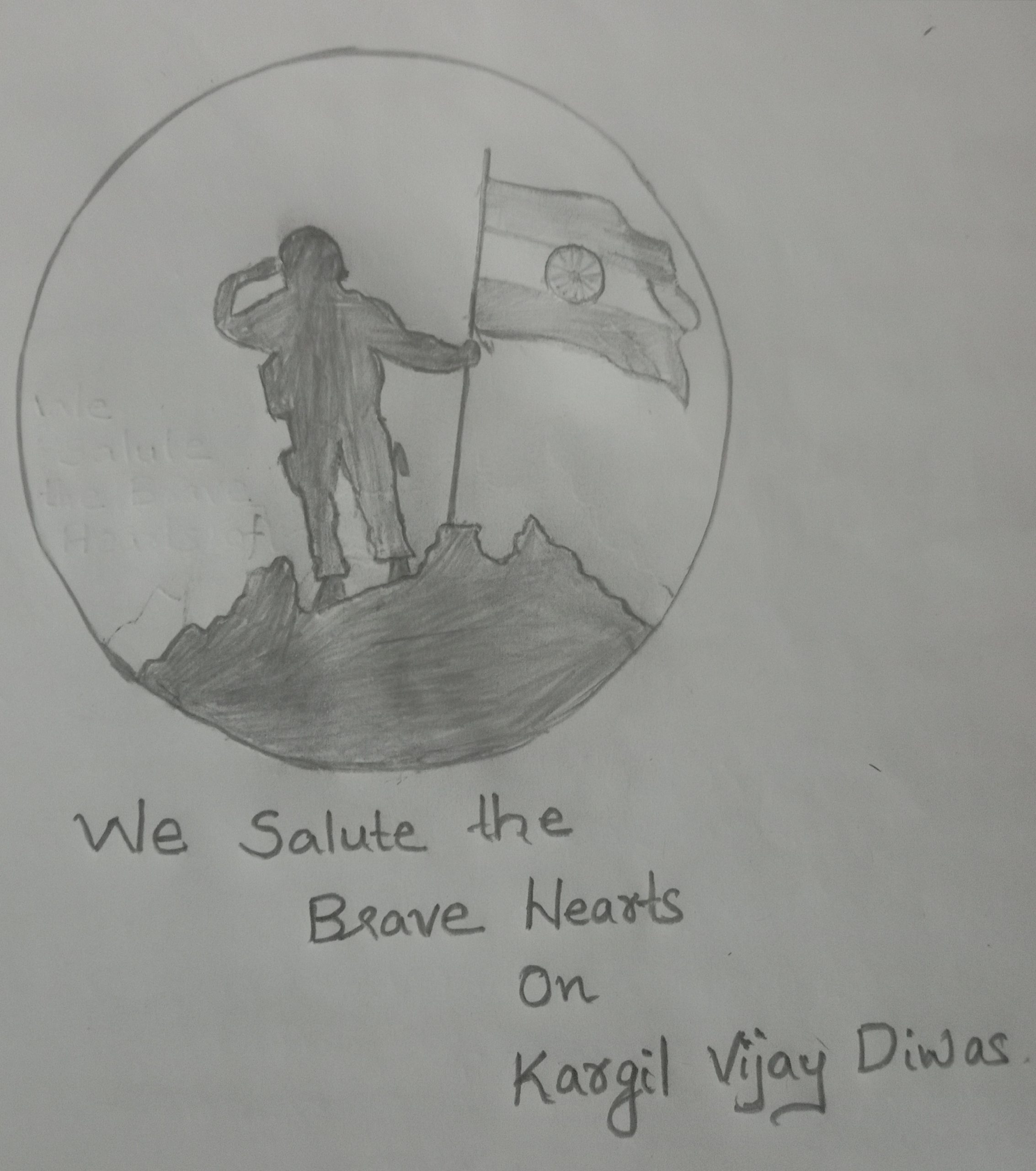 Indian independence day drawing. republic day poster drawing. Kargil Vijay  diwas drawing. swarnim vijay varsh painting. | By Easy Drawing SAFacebook