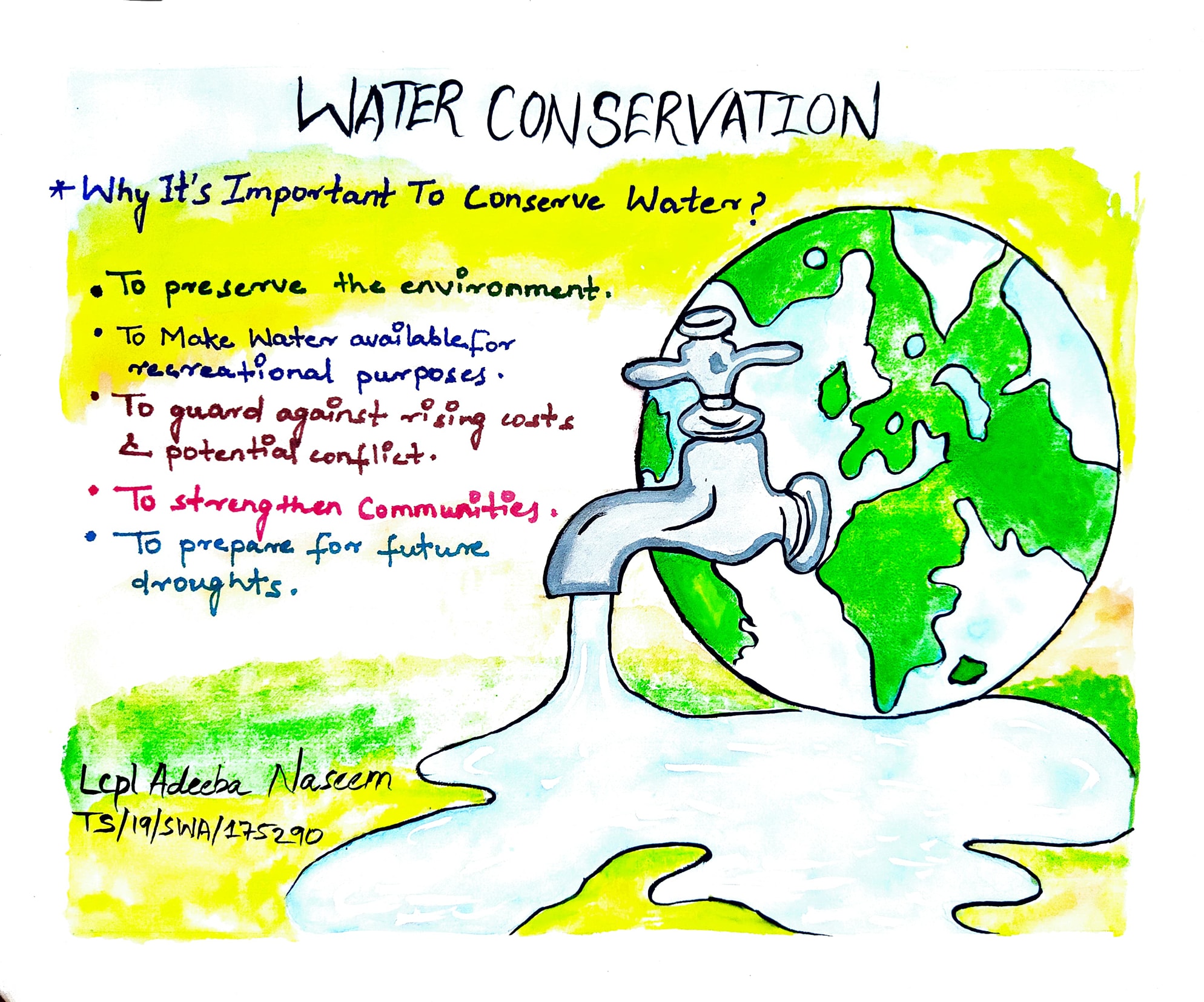Water conservation – India NCC