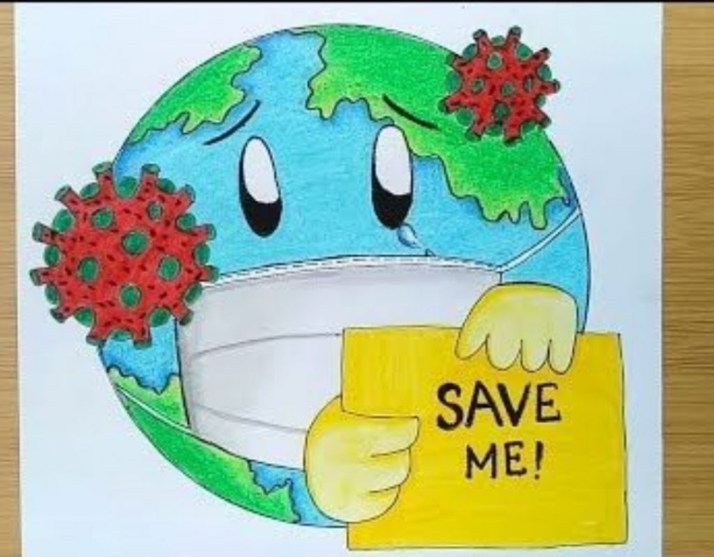 How to draw Save Tree Poster Easy | Save Earth drawing for kids – Craig  Harman