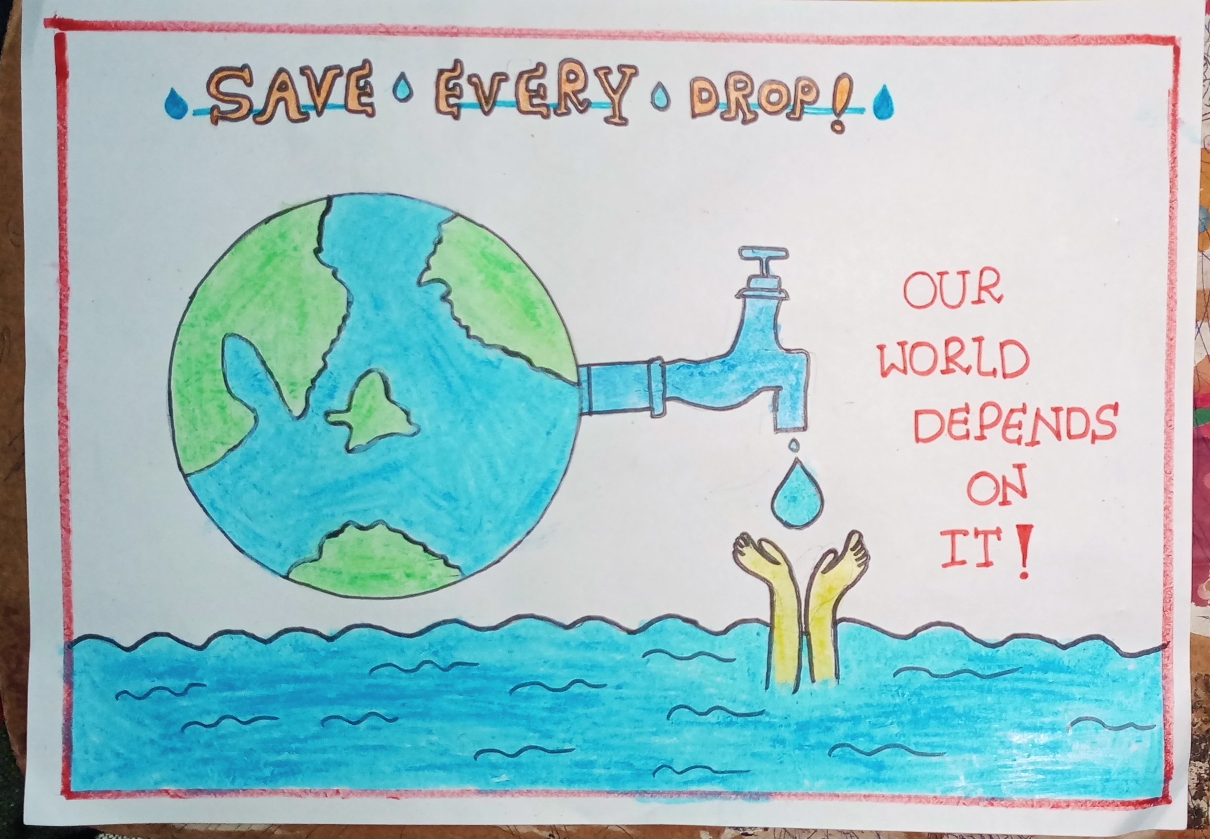 Save Water ? – India Ncc