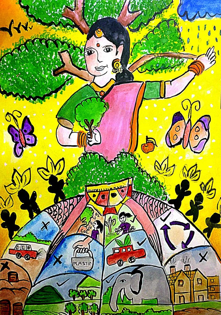 Mother Nature - Judy Bonin - Drawings & Illustration, Entertainment, Other  Entertainment - ArtPal