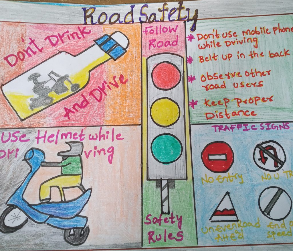 Road Safety Posters - Churchfields Infants' School