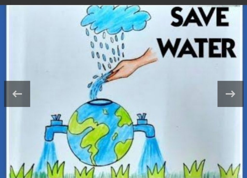 Save water – India NCC