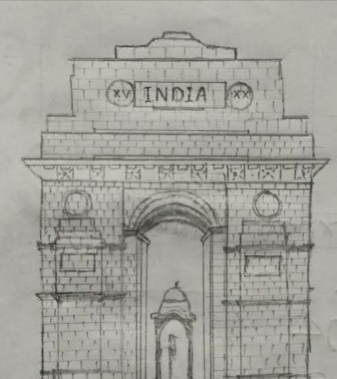 India gate delhi | Stock vector | Colourbox-saigonsouth.com.vn