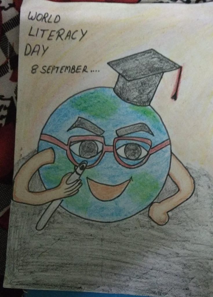 World Literacy Day poster making class vii middle wing sept20 | Literacy  plays an important role in empowering & transforming the lives of  individuals and society. On International Literacy Day, let's resolve