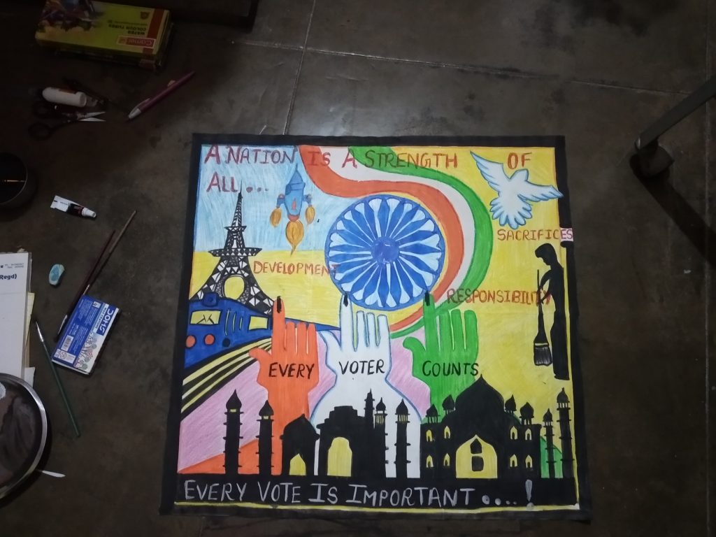 National Voters Day-Painting competition3.jpg - National Voters Day -  Systematic Voters' Education and Electoral Participation
