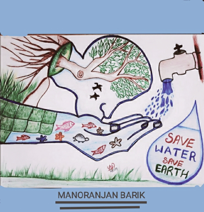 Save water – India NCC