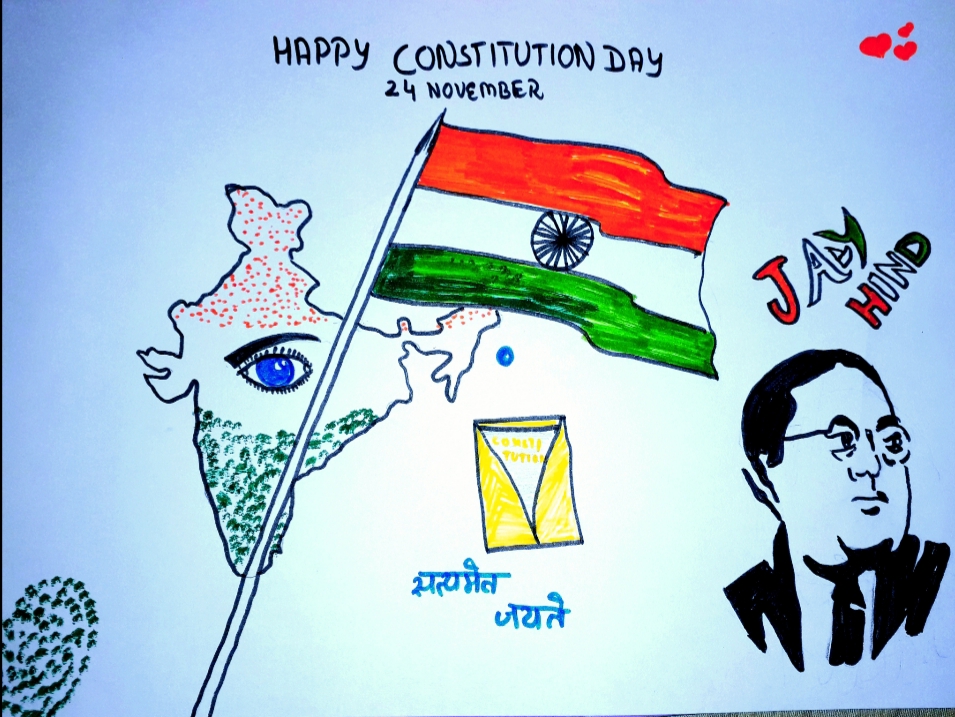 75th constitution day of india poster