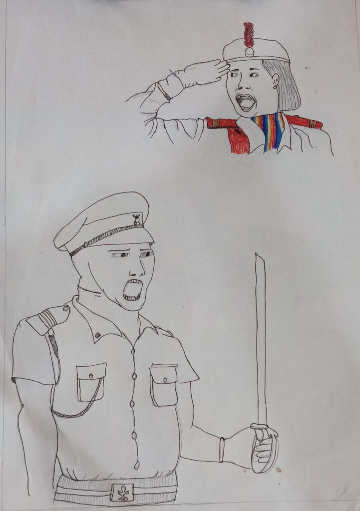 Anime Drawing – India NCC