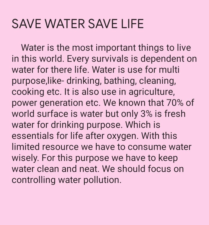 article-on-save-water-save-life-india-ncc