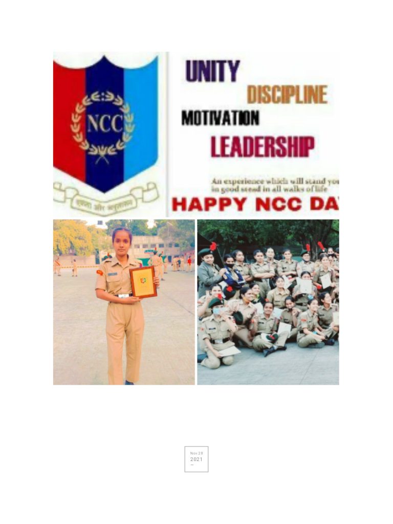 Ncc day poster – India NCC