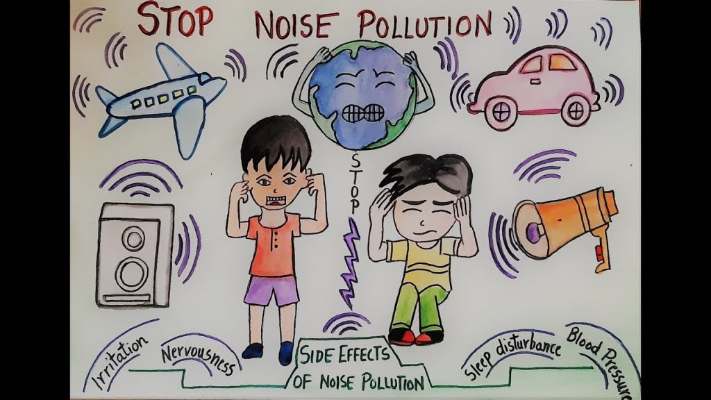 drawings by johnnie grinder: Noise Pollution-vachngandaiphat.com.vn