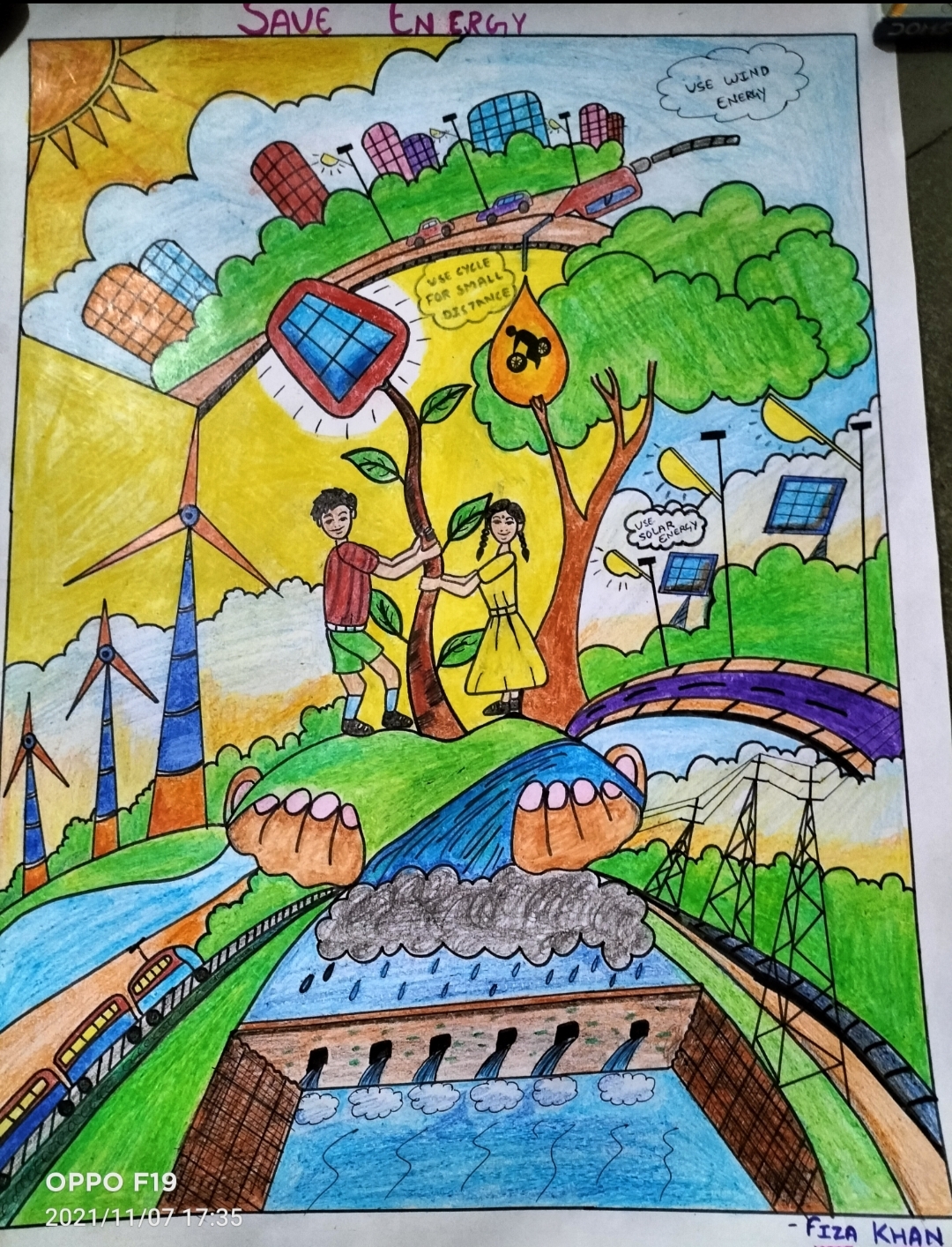 Conserve energy | Art competition ideas, Save earth drawing, Poster drawing-saigonsouth.com.vn