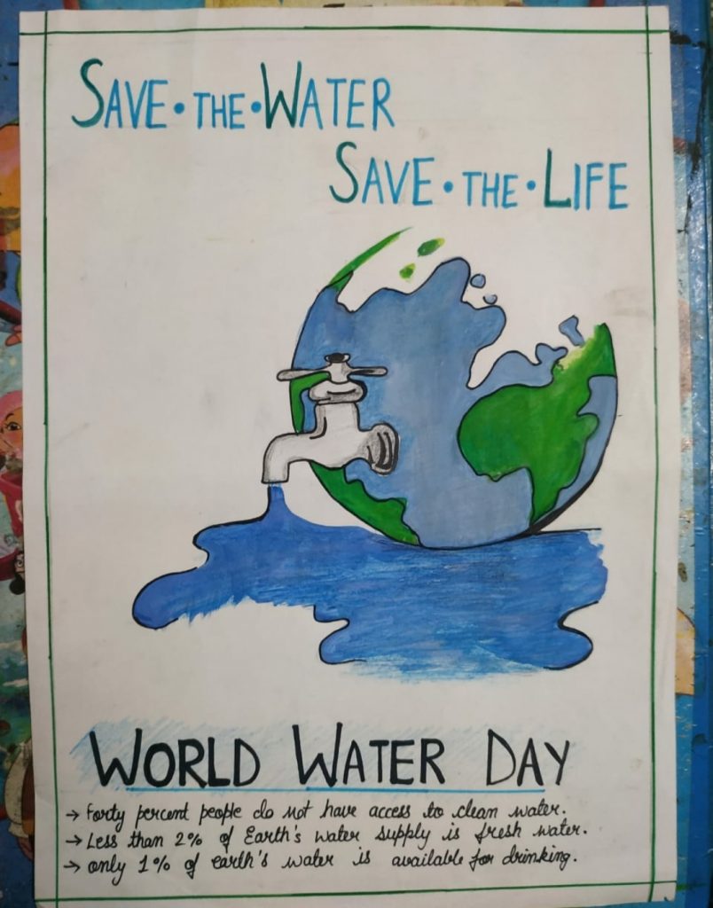 Save water ,save life – India NCC