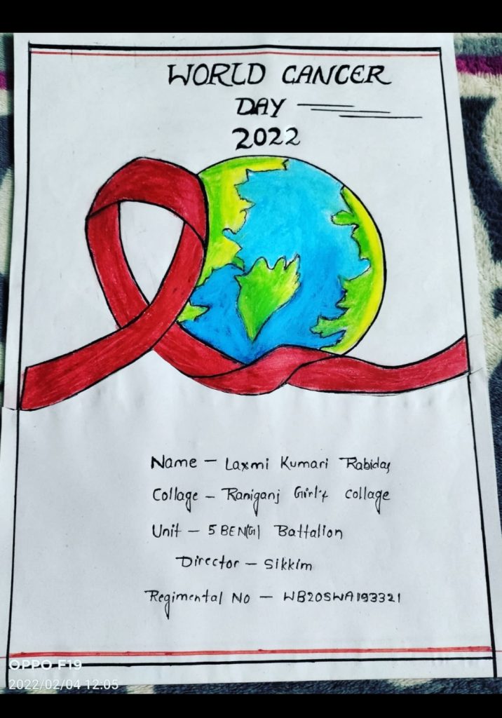 How to draw world cancer day drawing / Project Chart Poster making ideas  for competition - YouTube