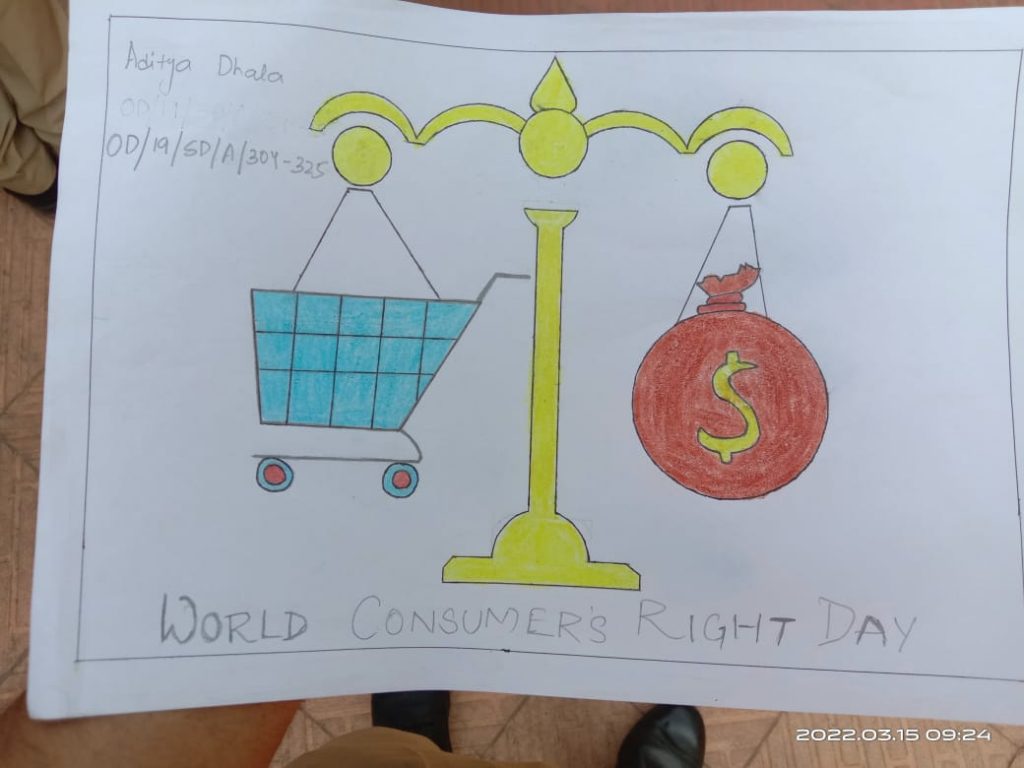 World Consumer Rights Day Drawing / Safety Drawing /Safety Poster Drawing  Competition