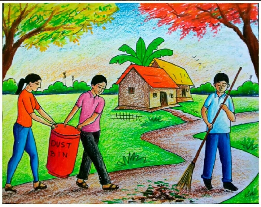 নির্মল বিদ্যালয় #Nirmal vidyalaya drawing @bemakeart - YouTube