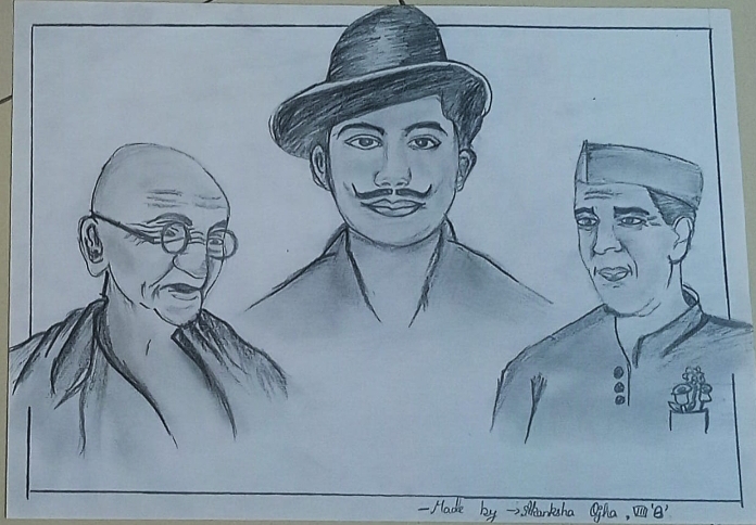 Pencil Sketch Of Great freedom fighter “Shaheed Bhagat Singh” - Desi  Painters-hancorp34.com.vn