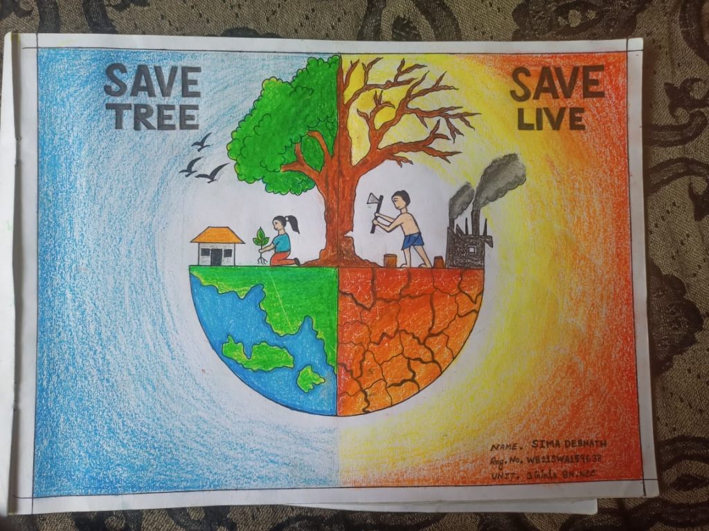 Save tree save life – India NCC