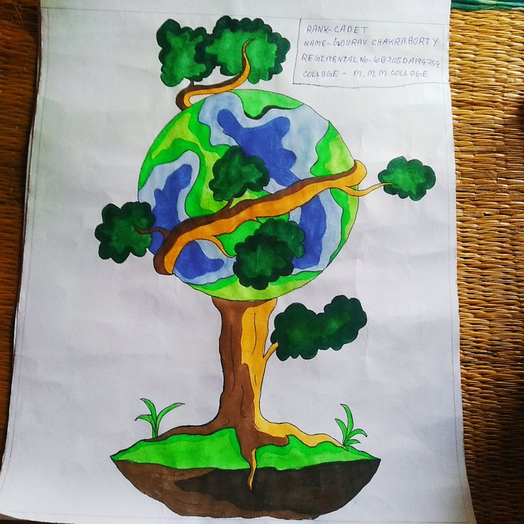 drawing for earth day - Clip Art Library-saigonsouth.com.vn