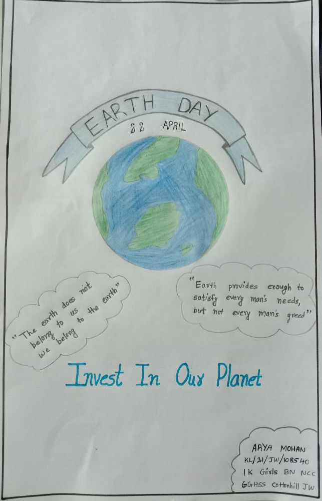 Student art contest begins ECOhasset Earth Day initiative