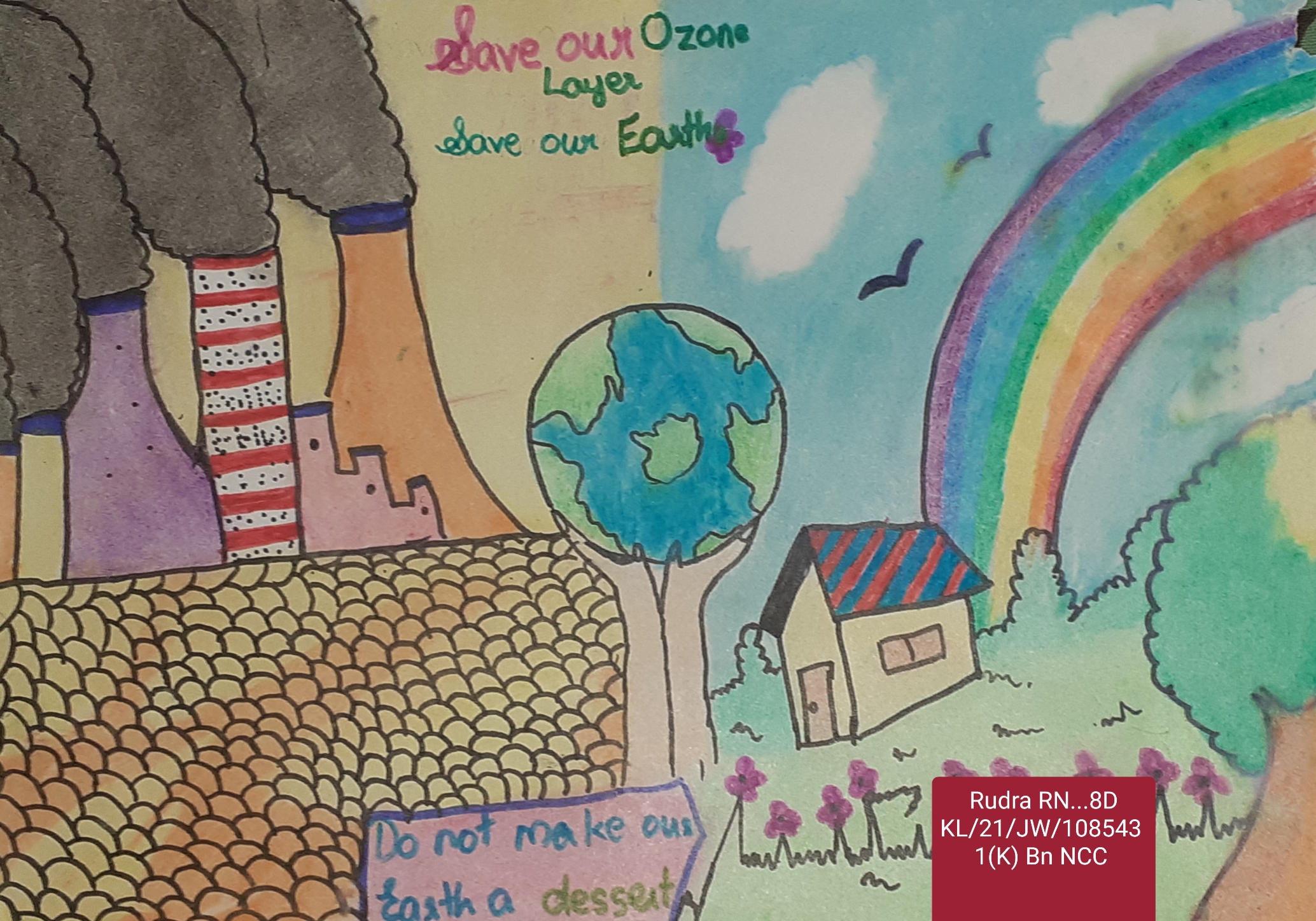 Earth Day Poster – India NCC