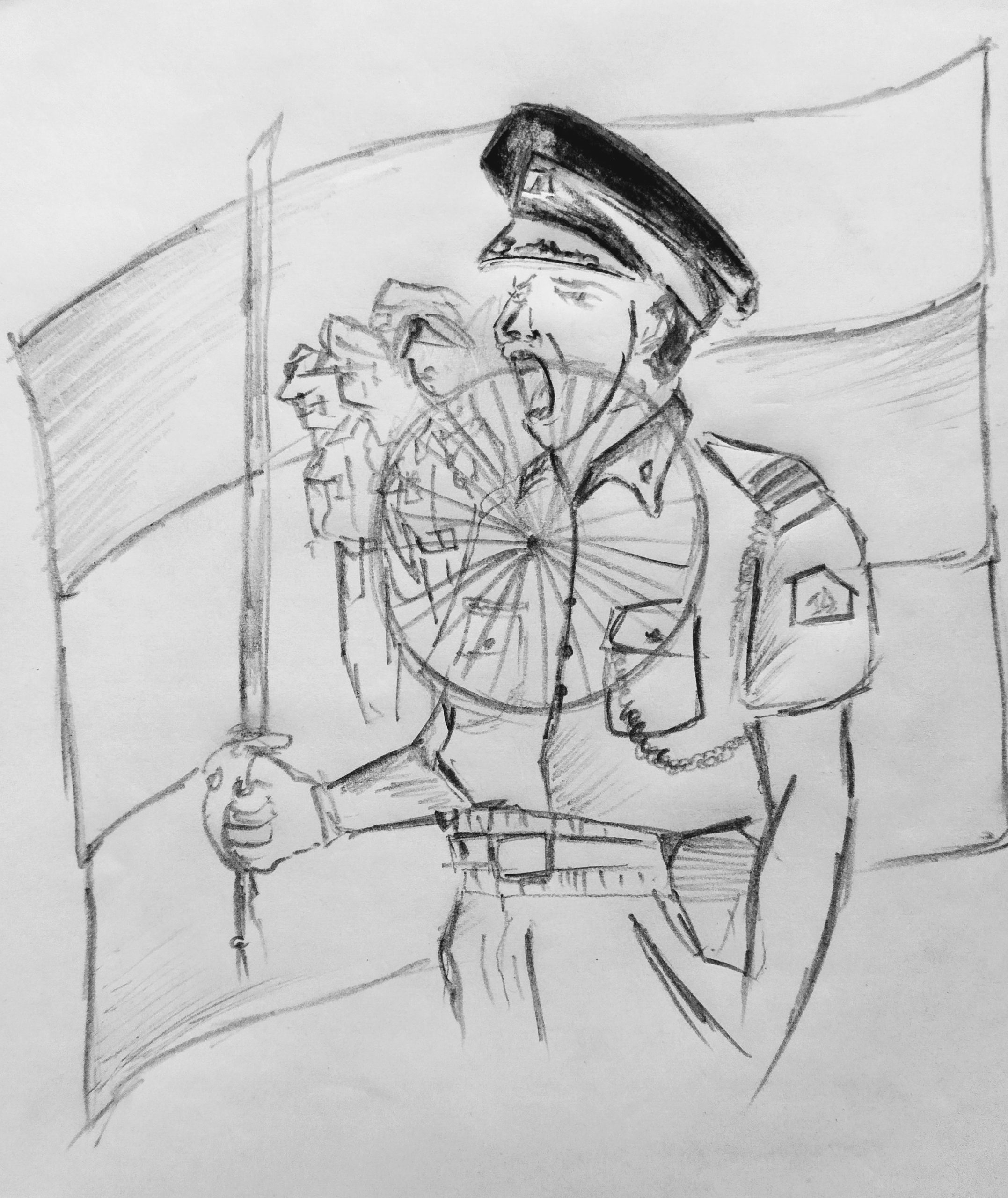 PEN DRAWING – India NCC