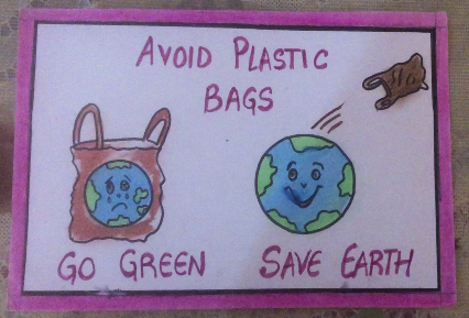 How to draw stop plastic pollution poster chart for school students - very  easy - YouTube | Poster drawing, Handmade poster, Recycle poster