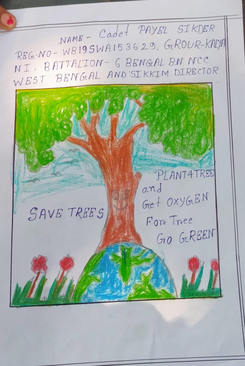 Save trees – India NCC