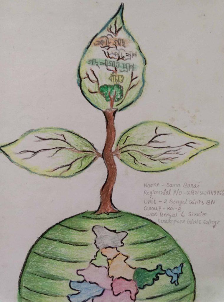 World Environment day drawing for competition | Save Tree Save Earth Drawing  | Misha.Prayu.Show