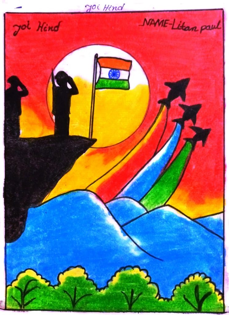 night fury g - 3d drawing indian flag-saigonsouth.com.vn