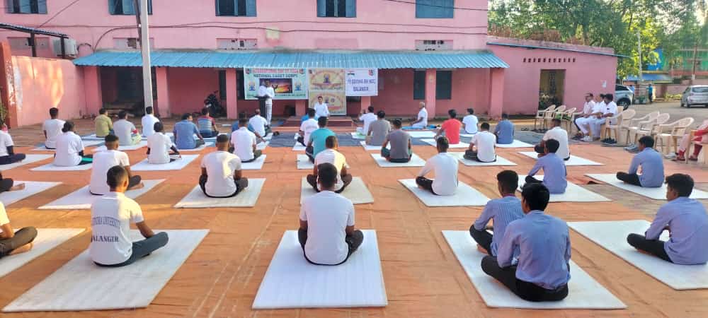 Yoga day – India NCC