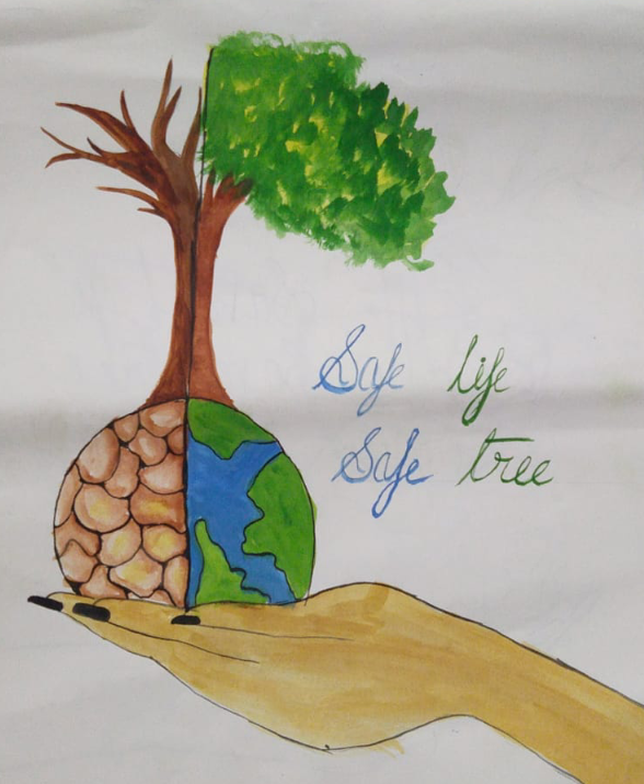Save trees save life – India NCC