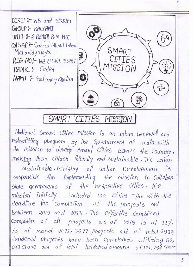 Smart Cities Mission India Ncc