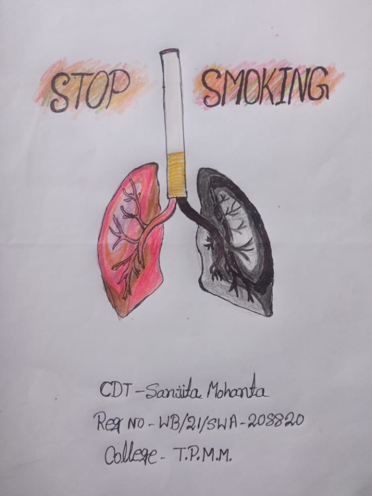 POSTER: WORLD NO TOBACCO DAY – India NCC