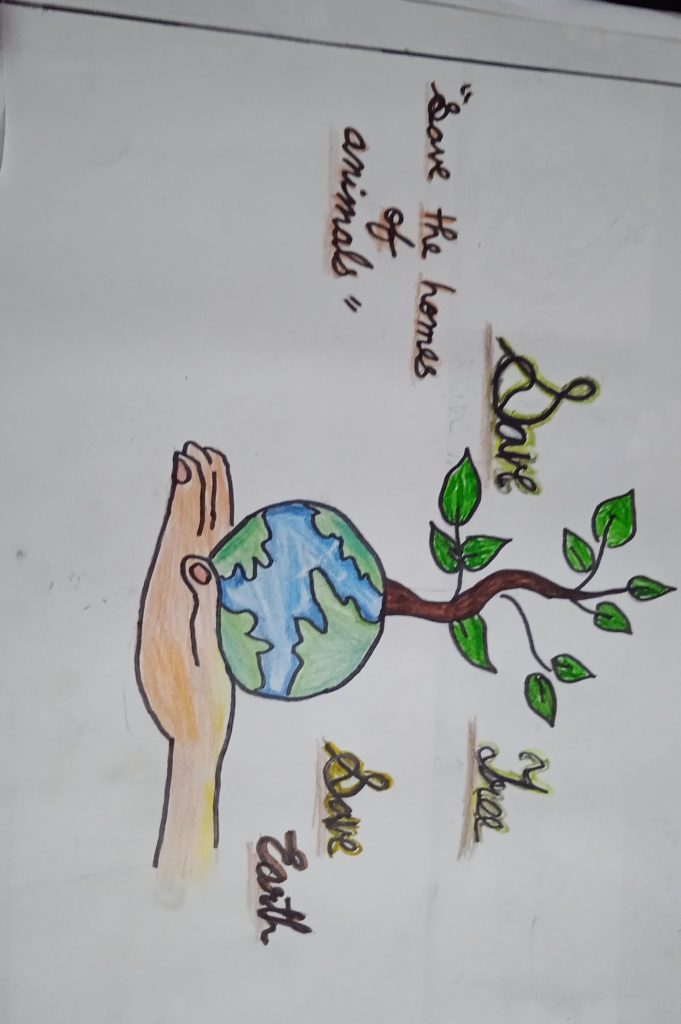 Save tree save earth – India NCC