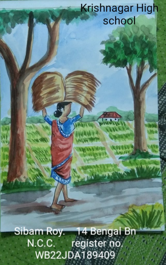 draw scenery village oil pastels ​ - Brainly.in-saigonsouth.com.vn
