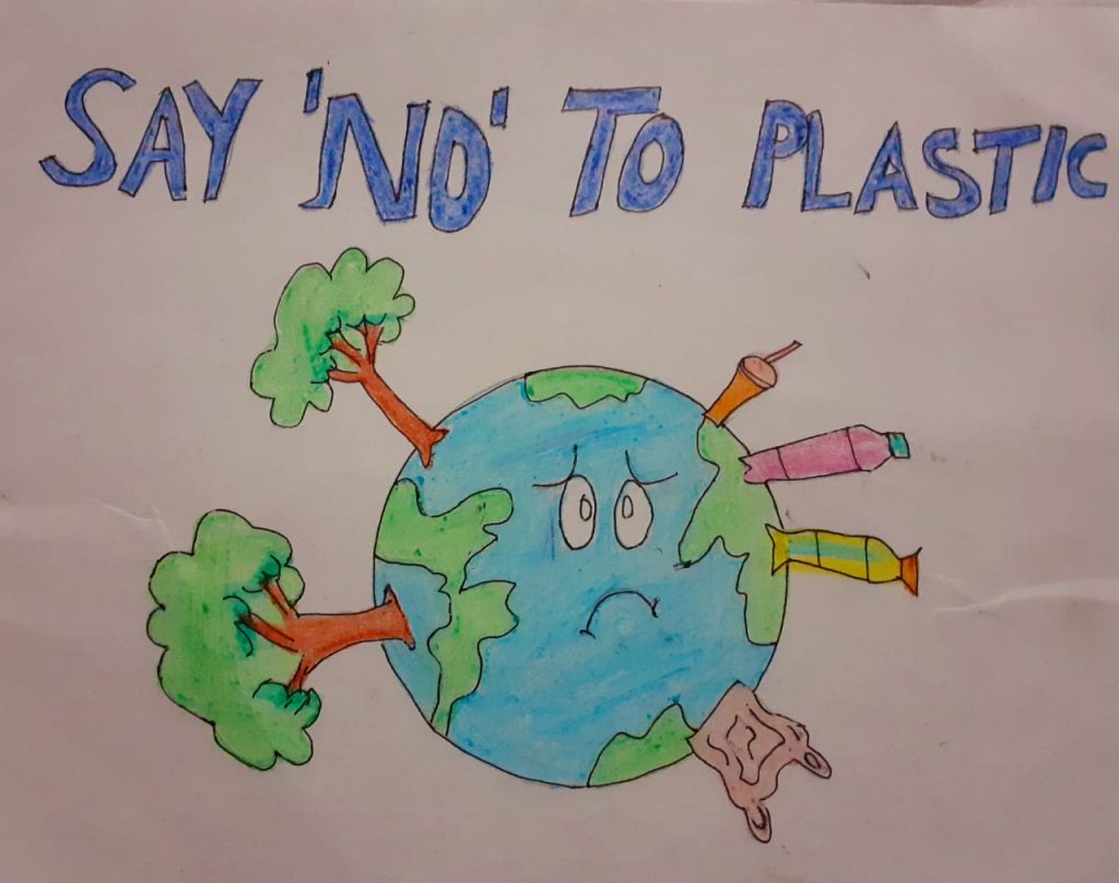 Awareness plastics – India NCC