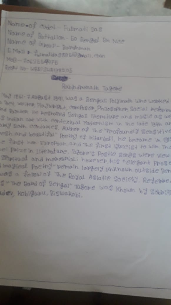 essay rabindranath tagore paragraph