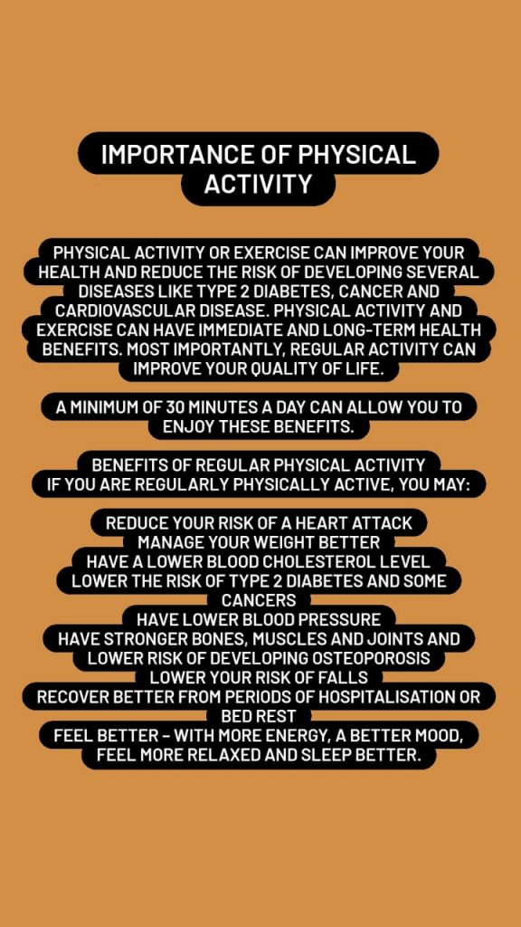 The Importance Of Physical Exercise