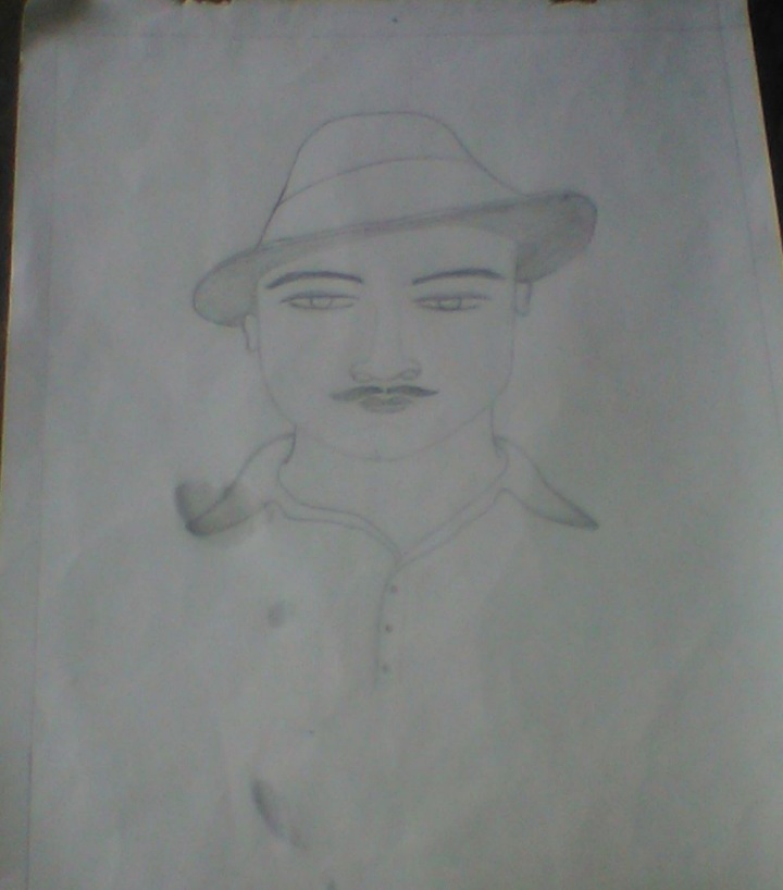 Bhagat Singh Sketch