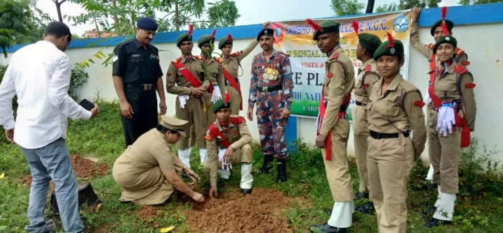 Tree plantation – India NCC