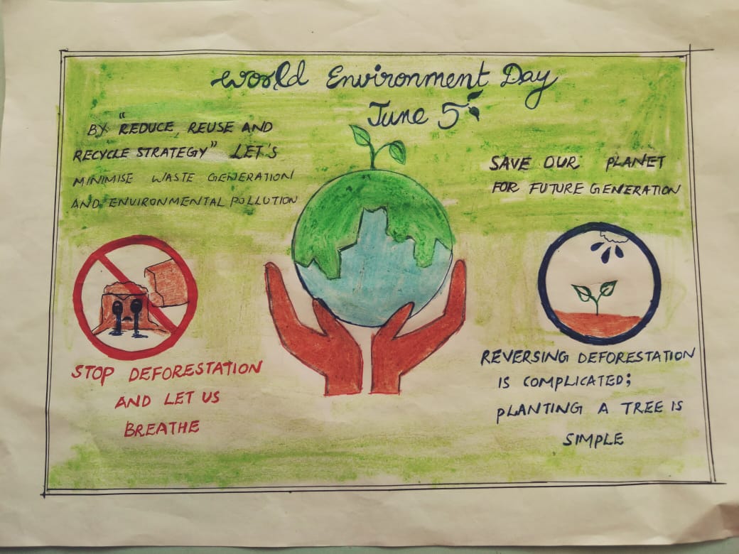 Environment day poster – India NCC