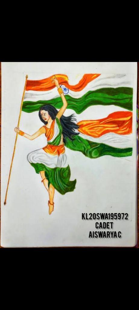 Republic Day Special Drawing || How to Draw Indian National Flag || Scenery  Drawing With … | Independence day drawing, Easy drawings for kids, Art  drawings for kids