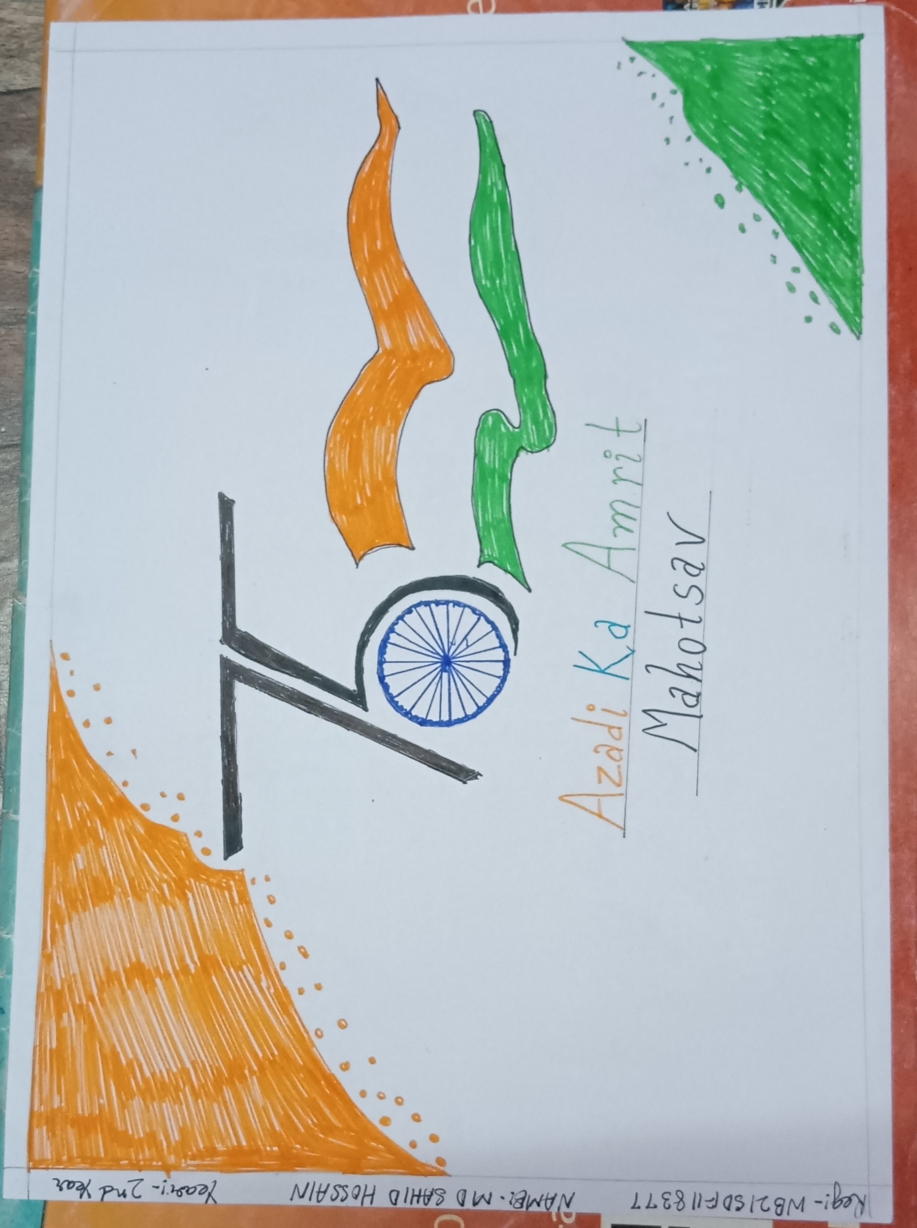 Independence Day Poster Drawing/15th August Easy Drawing Step By  Step/Independence Day Drawing Easy - YouTube