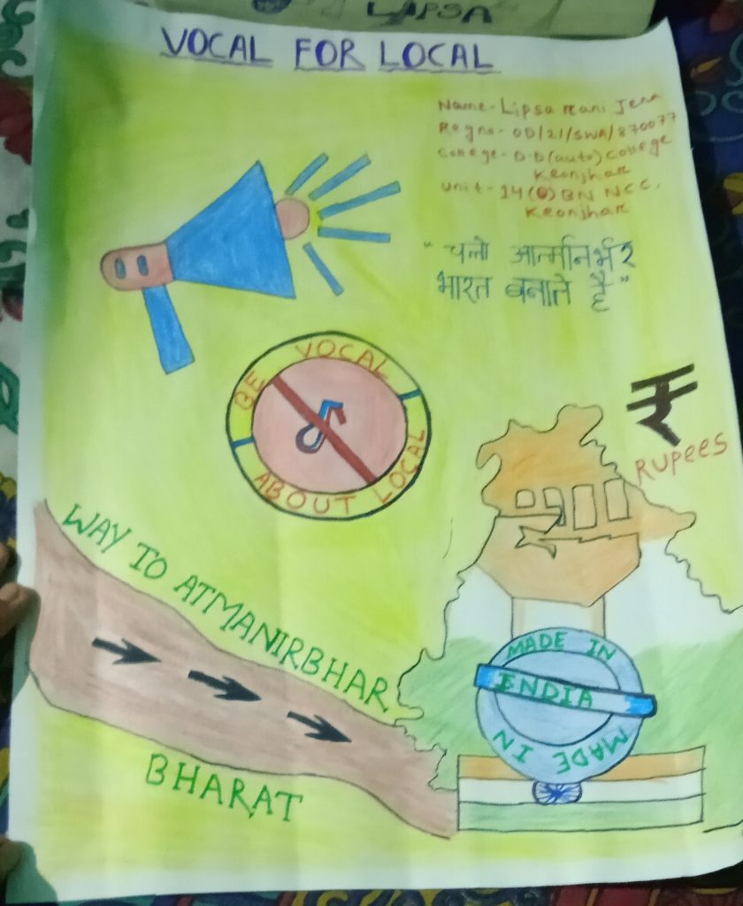 Poster making – India NCC