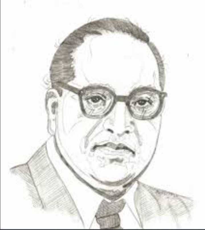 Dr B R Ambedkar drawing easy | How to draw Dr B R Ambedkar outline sketch  drawing step by step - YouTube