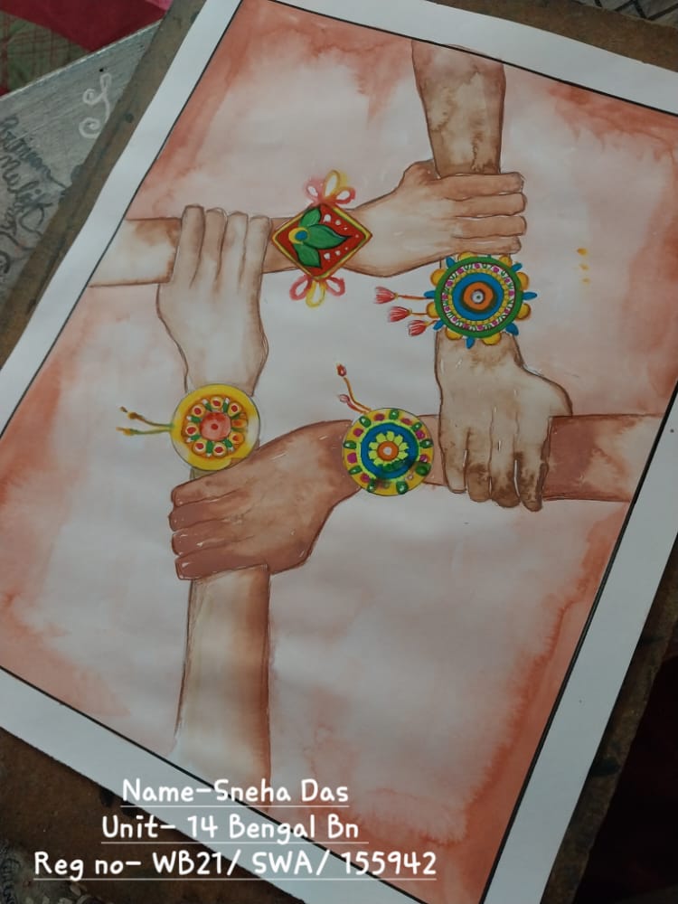 happy raksha bandhan flower wristband accessory line style 2575701 Vector  Art at Vecteezy